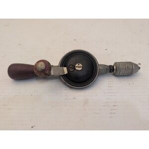 Stanley Vintage Bell System B Hand Crank Drill Egg Beater Drill